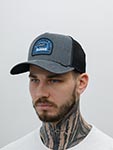 Бейсболка DJINNS арт. HFT Cap DNC Ox-Diamond (темно-серый)